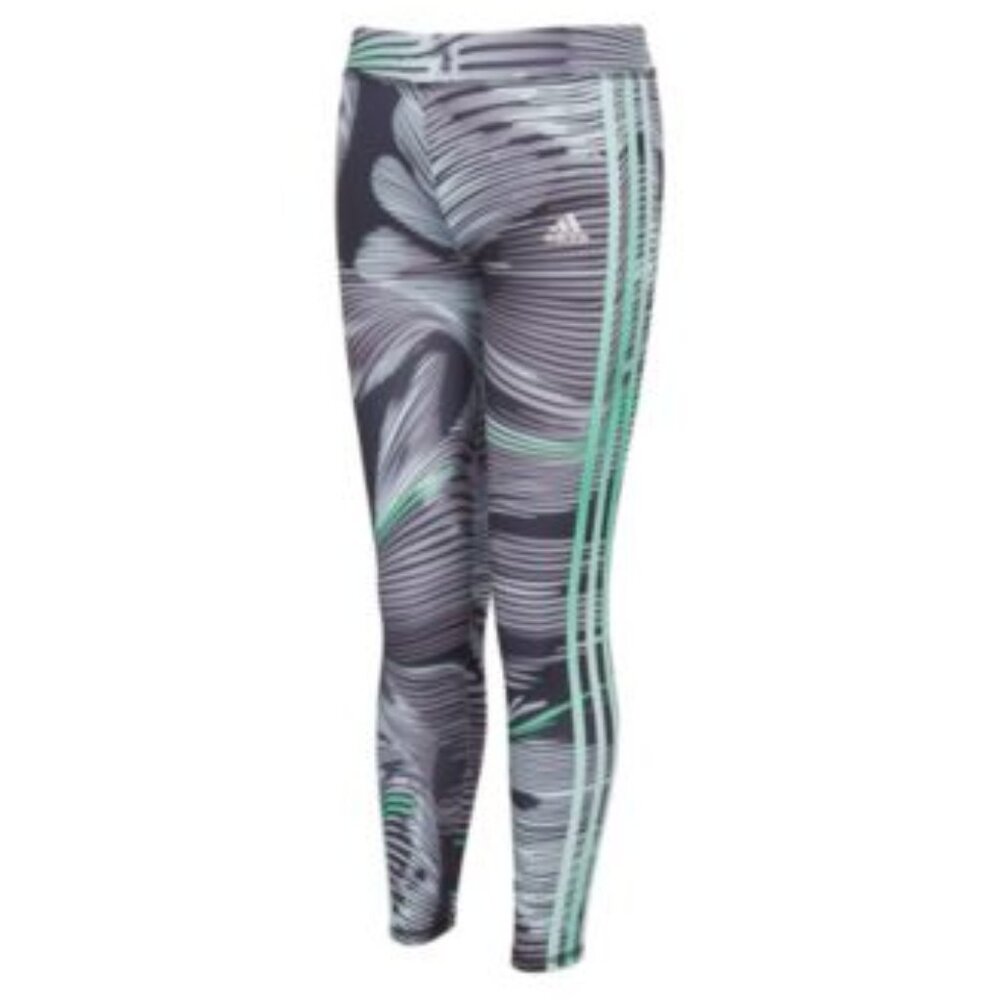 adidas Little Girls AeroReady Long Tights